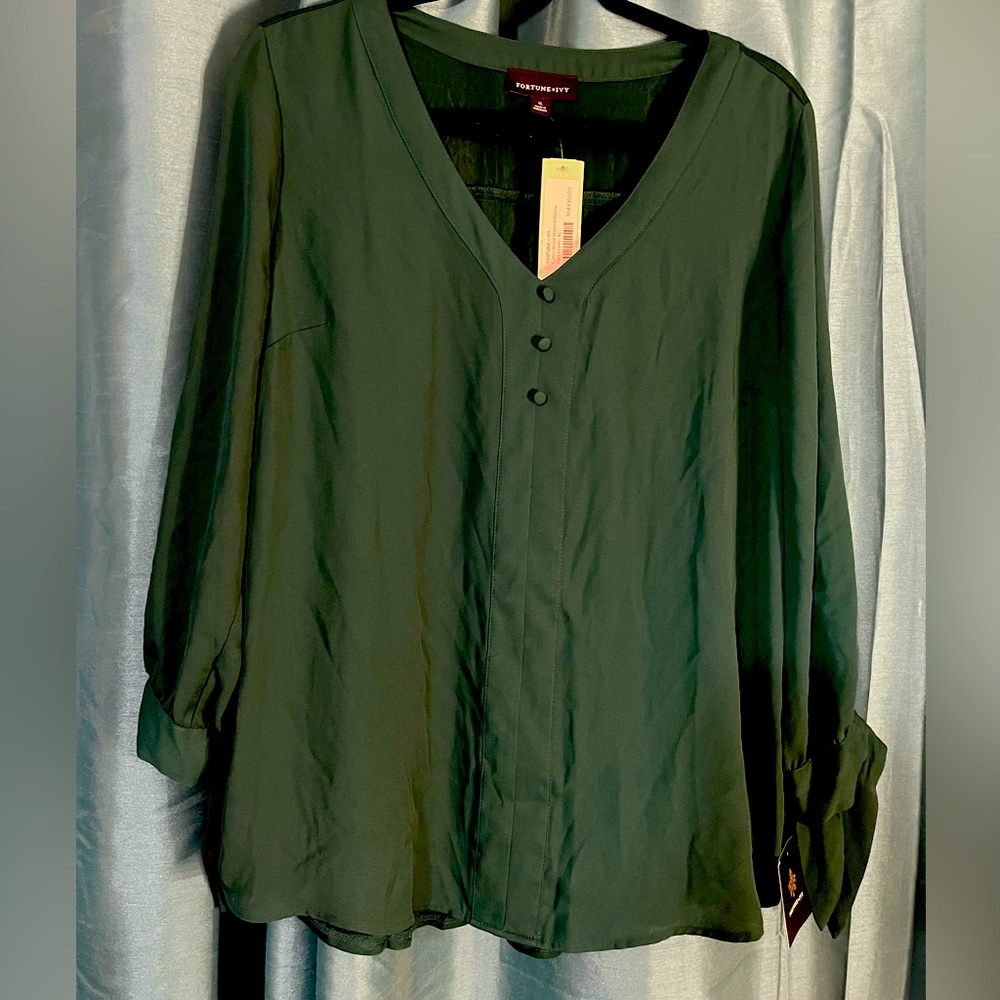 Fortune + Ivy women blouse